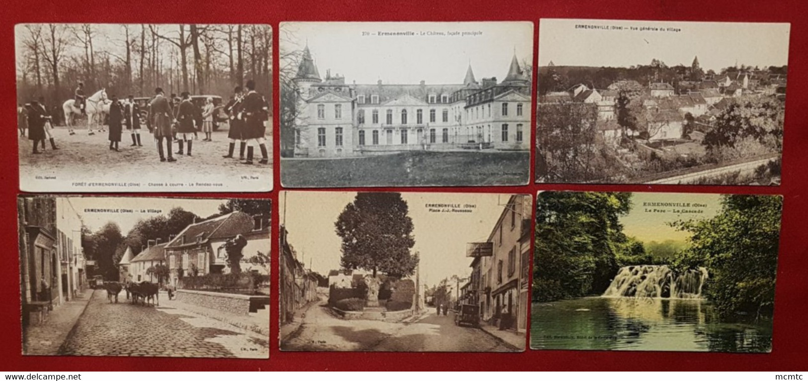 14 Cartes - Ermenonville   -( 60. Oise ) - Ermenonville