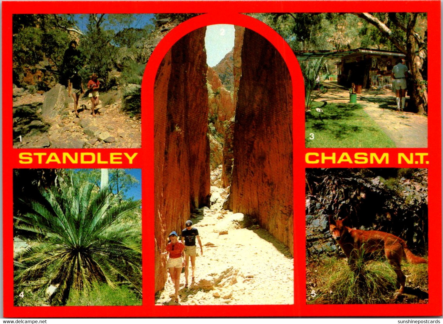 Australia Standley Chasm Multi View - Zonder Classificatie