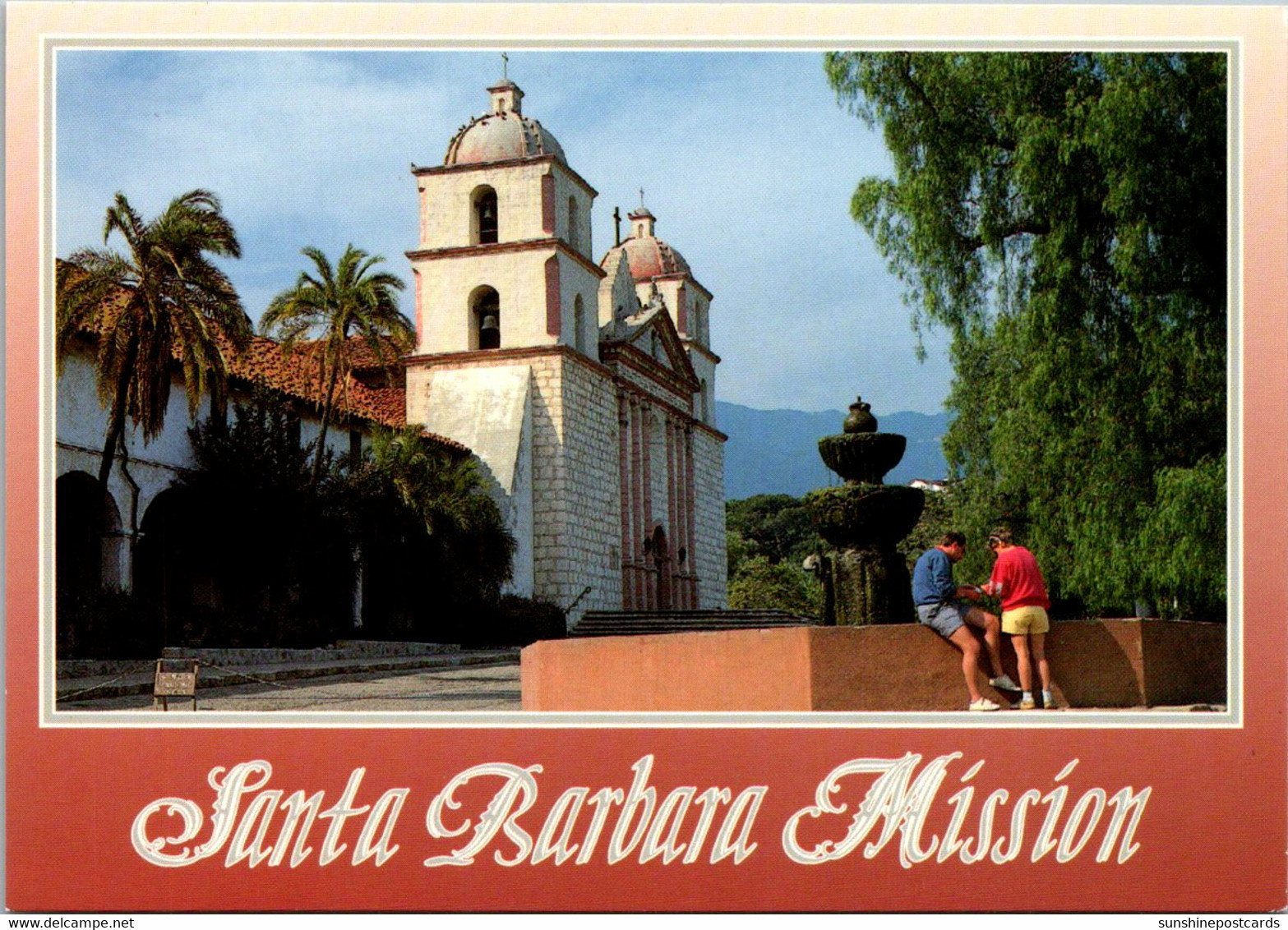 California Santa Barbara Mission - Santa Barbara