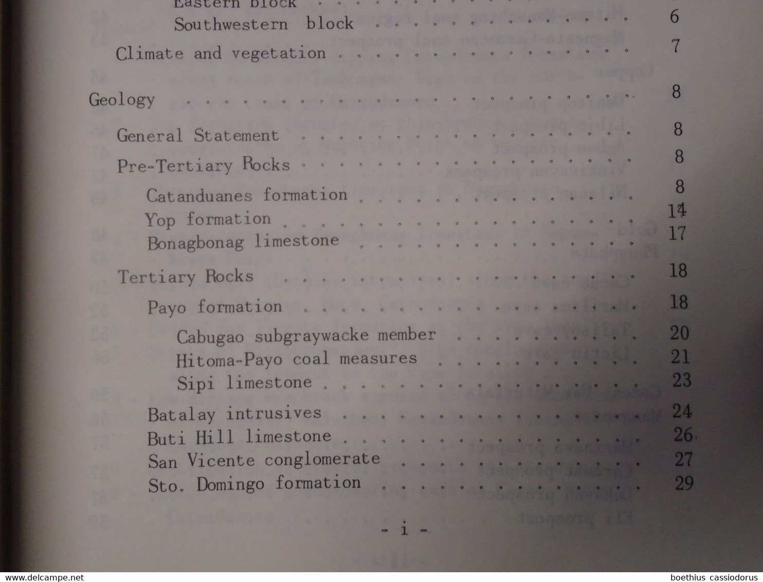 THE GEOLOGY AND MINERAL RESOURCES OF CATANDUANES PROVINCE BY FEDERICO E. MIRANDA & BASSANIO S. VARGAS 1967 PHILIPPINES - Geowissenschaften