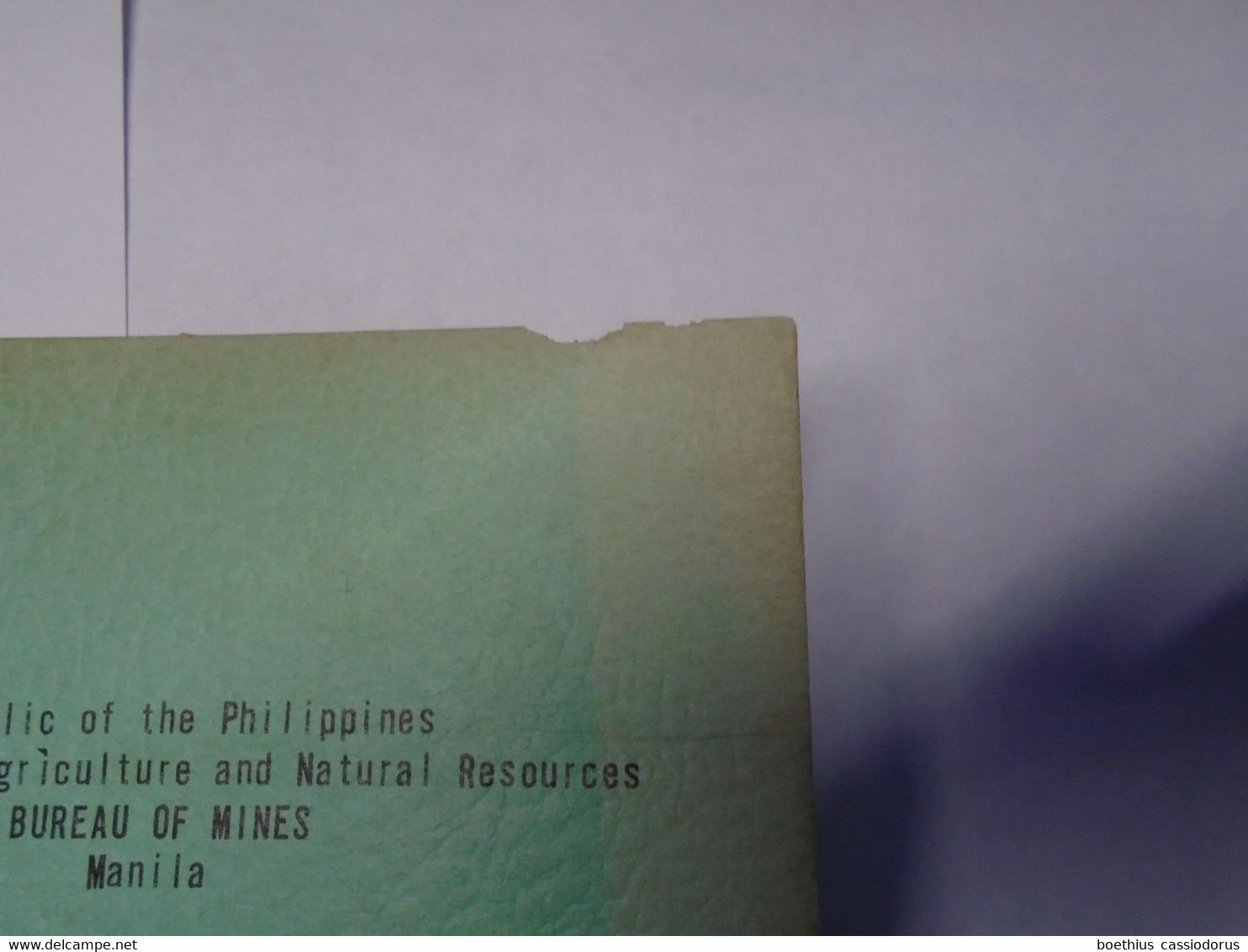 THE GEOLOGY AND MINERAL RESOURCES OF CATANDUANES PROVINCE BY FEDERICO E. MIRANDA & BASSANIO S. VARGAS 1967 PHILIPPINES