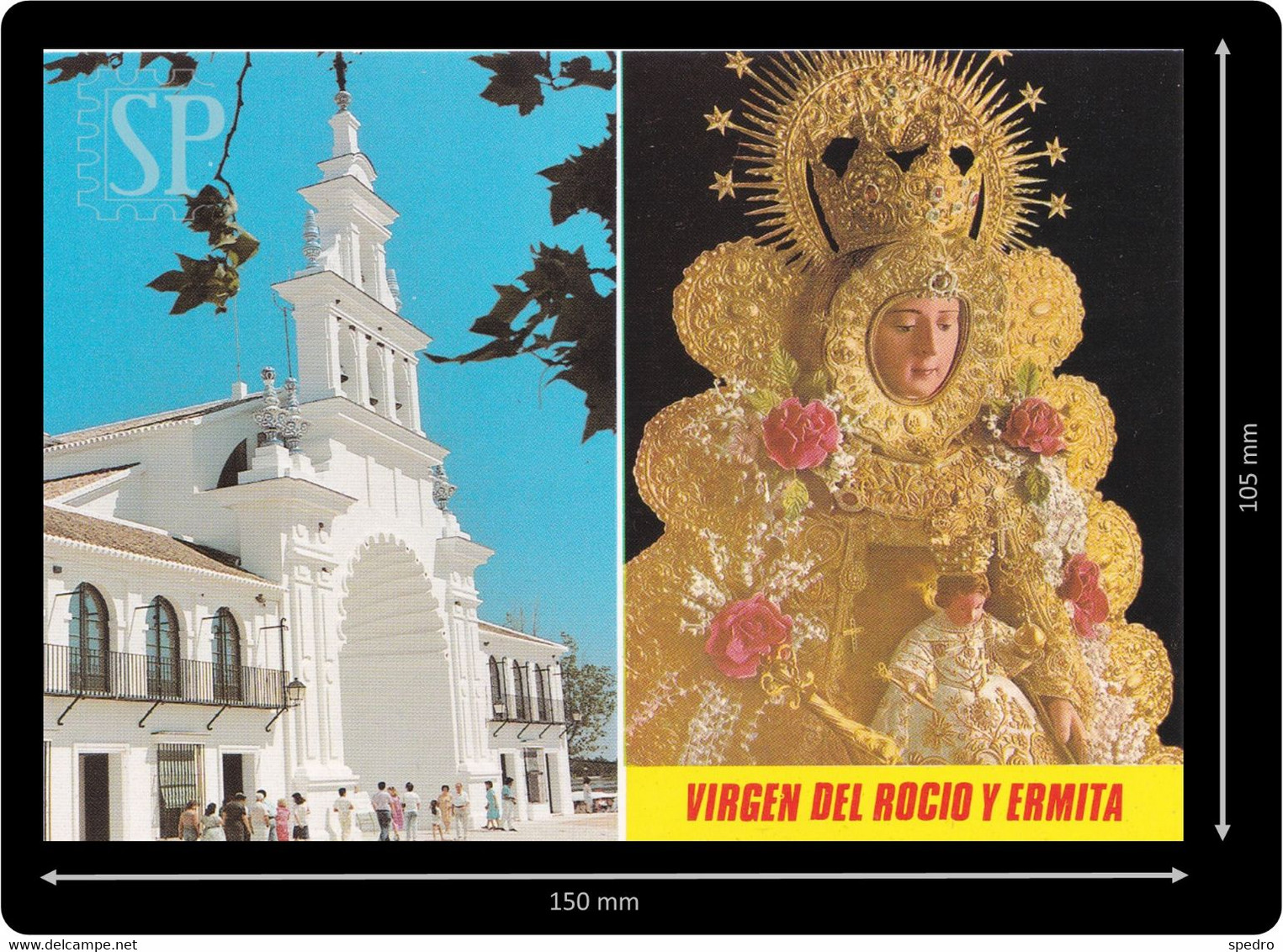 España Postal Virgen Del Rocio Y Ermita Almonte Huelva Expendeduria N.º 1 Matalascañas Andalucia - Huelva