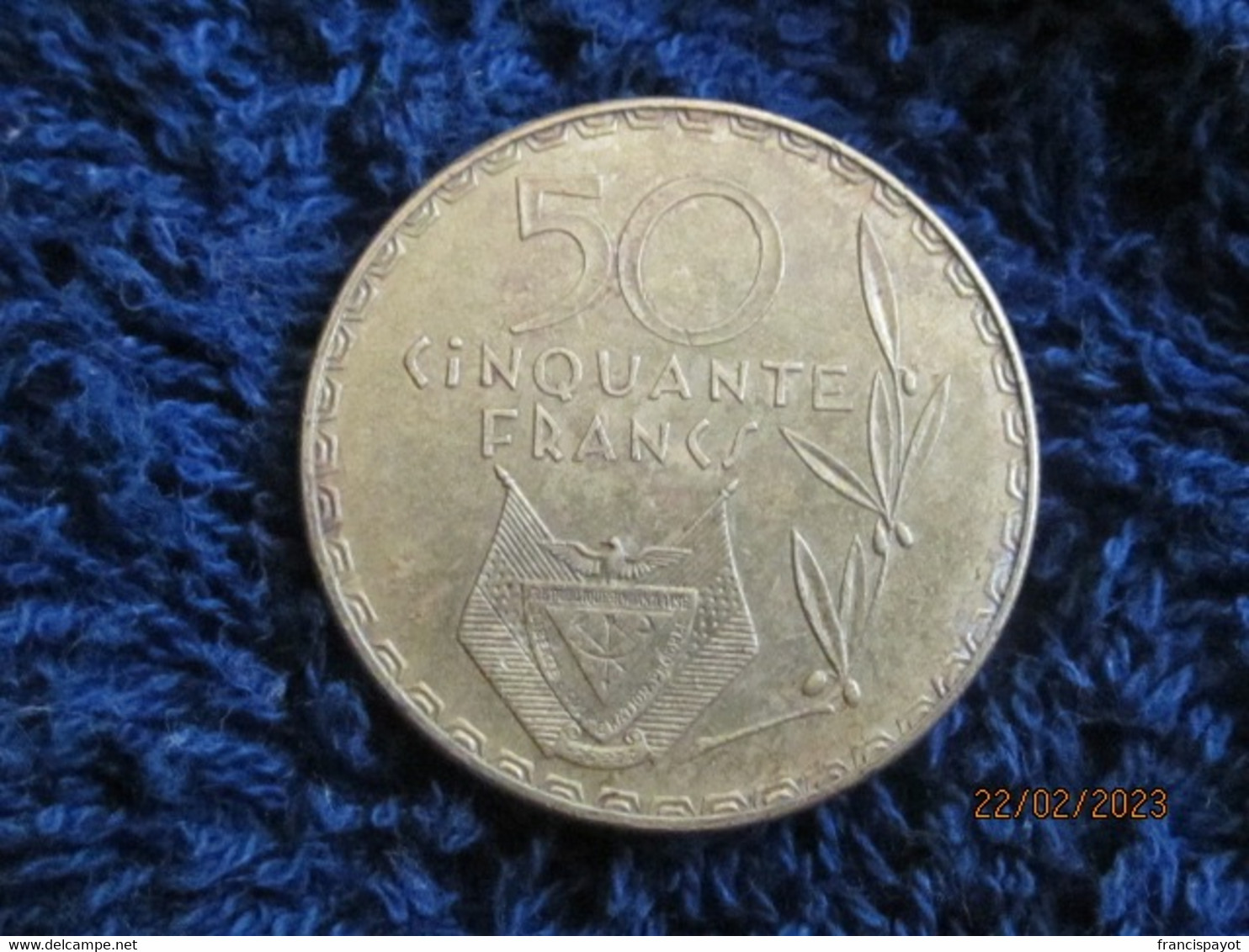 Rwanda: 50 Francs 1977 - Rwanda