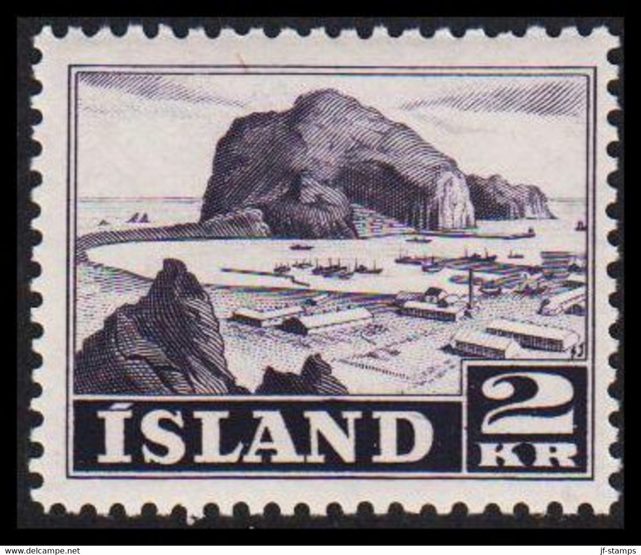 1950. ISLAND. Work And Views. 2 Kr. Never Hinged.  (Michel 269) - JF529693 - Unused Stamps