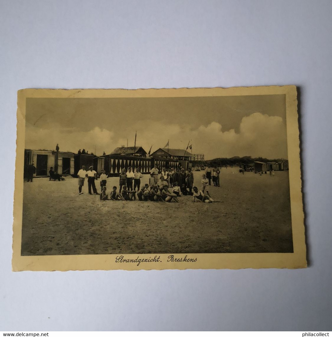 Breskens (Zld.) Strandgezicht 1934 - Breskens