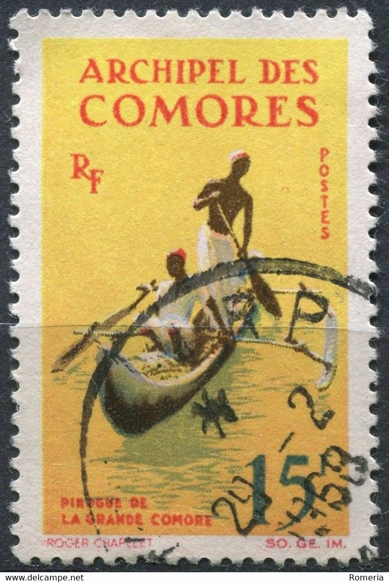 Comores - 1964 -> 1973  - Yt 33 + Yt 80 - Oblitérés - Luftpost