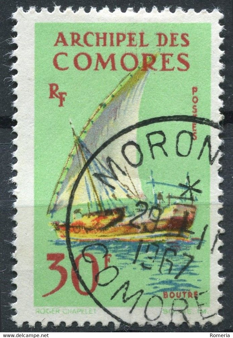 Comores - 1963 -> 1973 - Yt 28 - 29 - 31 - 33 - 34 - Oblitérés - Luftpost