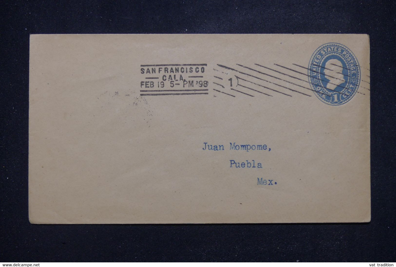 ETATS UNIS - Entier Postal De San Francisco Pour Le Mexique En 1898 - L 140516 - ...-1900