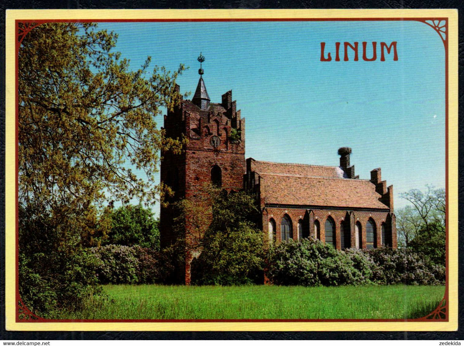 G1697 - Linum Kirche - Bild Und Heimat Reichenbach Qualitätskarte - Fehrbellin