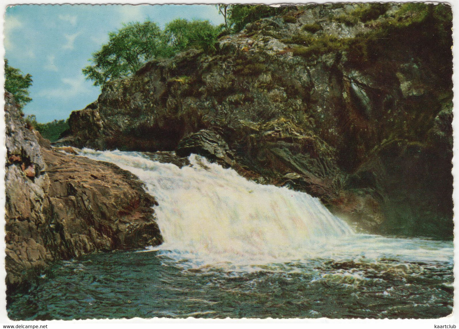 The Falls Of Shin (between Lairg And Bonar Bridge) -  (Scotland) - Valentine's Postcard - Sutherland