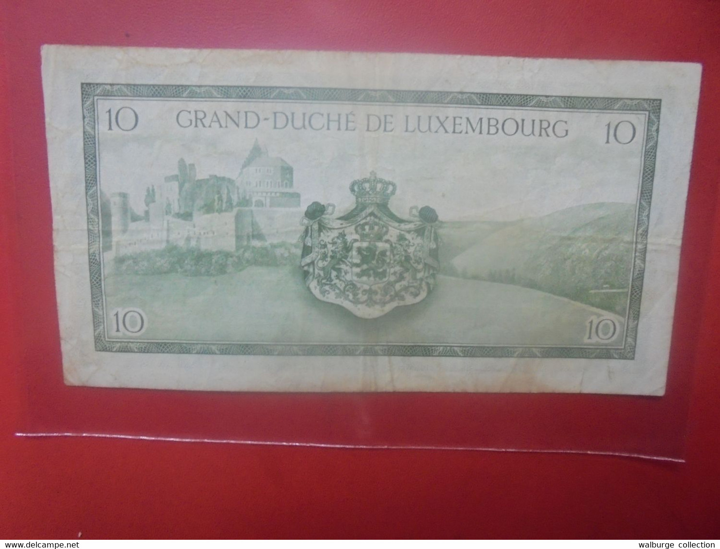 LUXEMBOURG 10 FRANCS 1954 Circuler (B.29) - Luxemburg