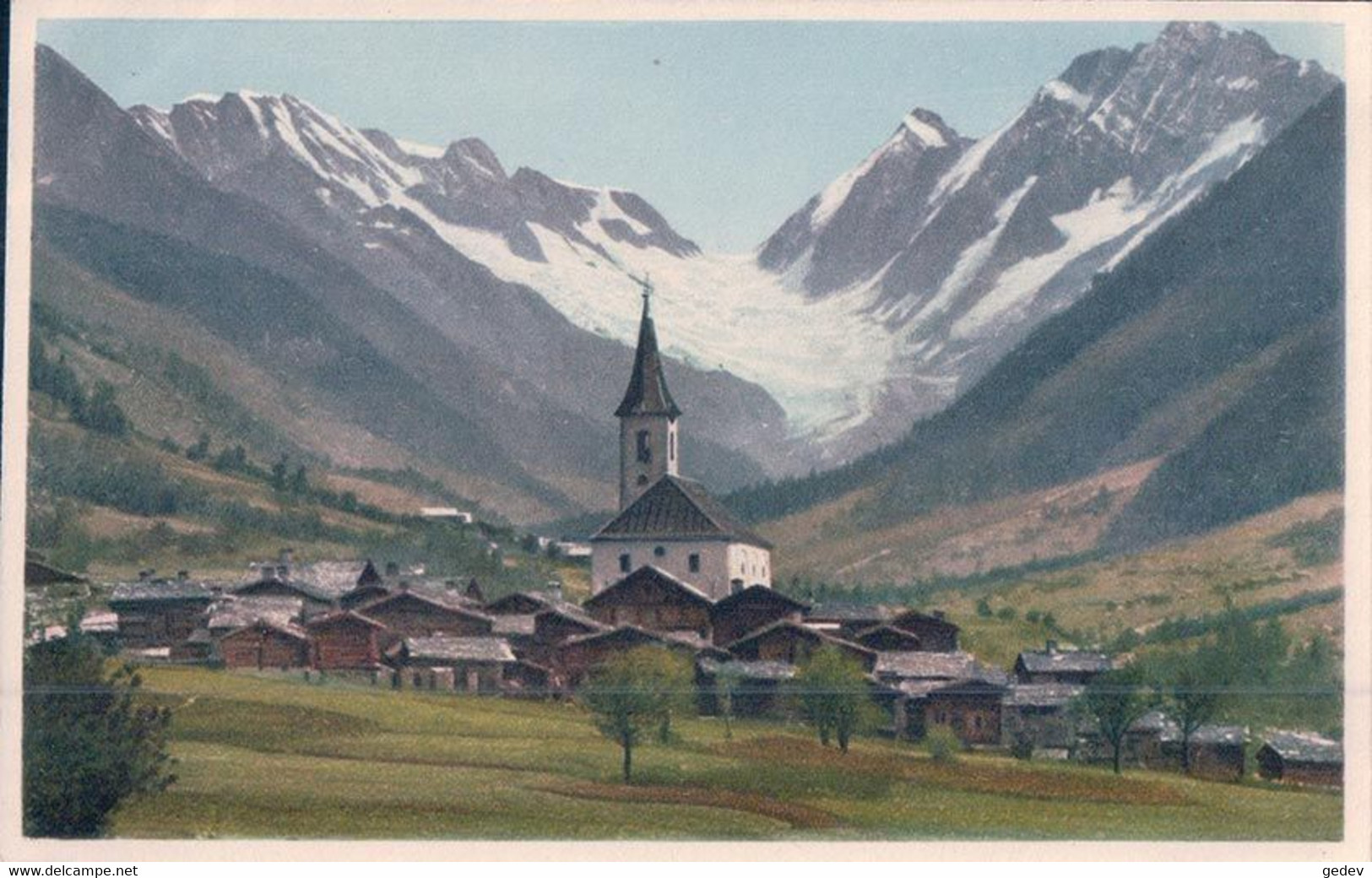 Lötschental VS, Talkirche Kippel In Lötschen (4645) - Kippel