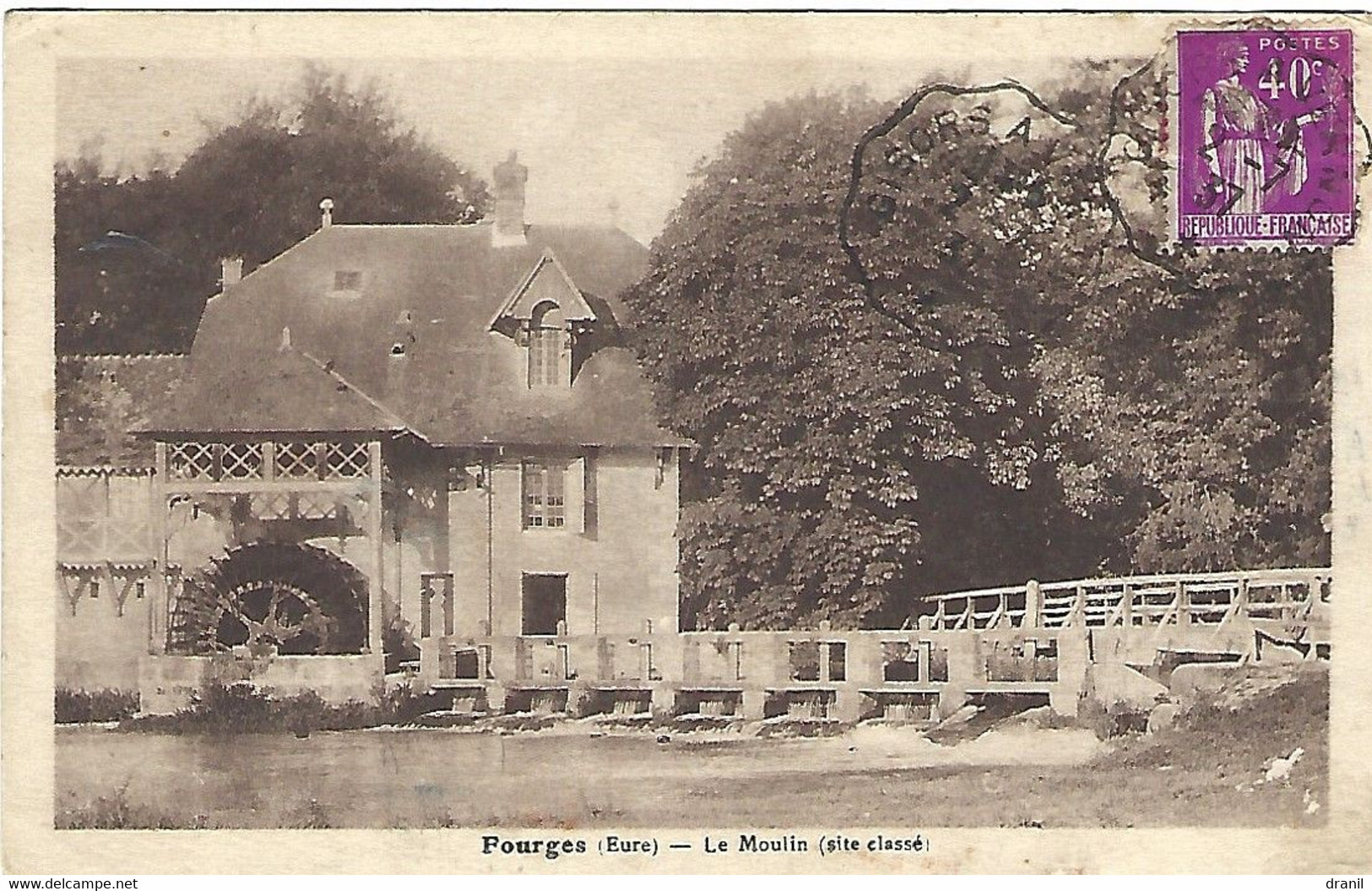 27 - Eure - Fourges - Le Moulin (site Classé) - Fourges