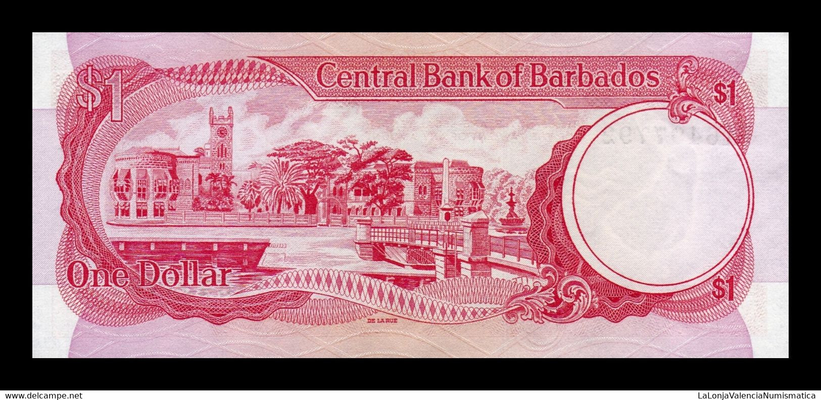 Barbados 1 Dollar Commemorative ND (1973) Pick 29 With Folder Sc Unc - Barbados (Barbuda)