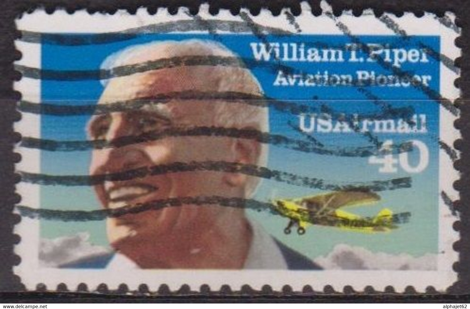 Pionnier De L'aviation - ETATS UNIS - William T. Piper - N° 122 - 1991 - 3a. 1961-… Used