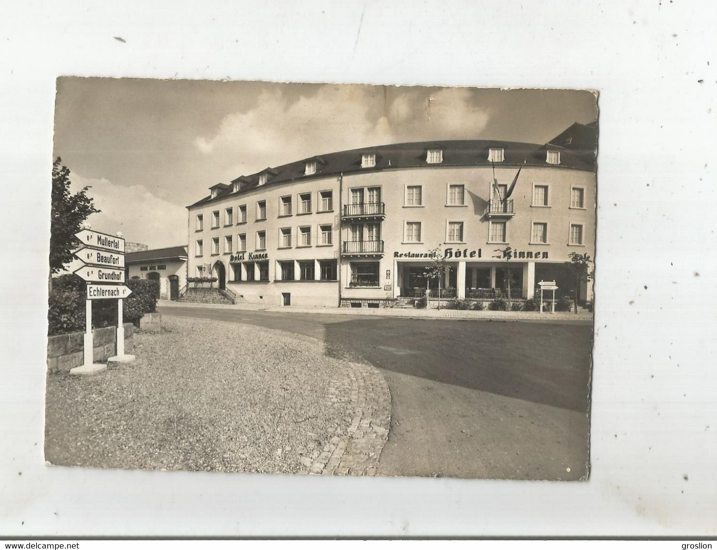 HOTEL KINNEN BERDORF 2295  CARTE PHOTO  CENTRE DE LA PETITE SUISSE LUXEMBOURGEOISE - Berdorf