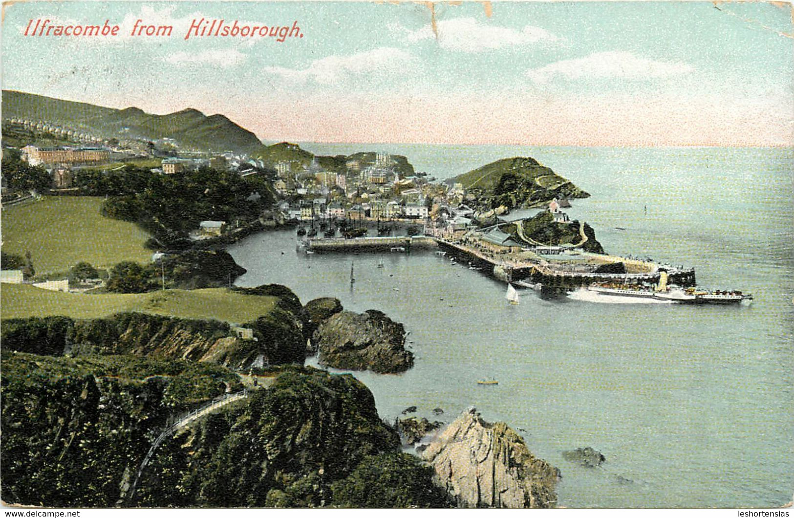 ILFRACOMBE FROM HILLSBOROUH - Ilfracombe