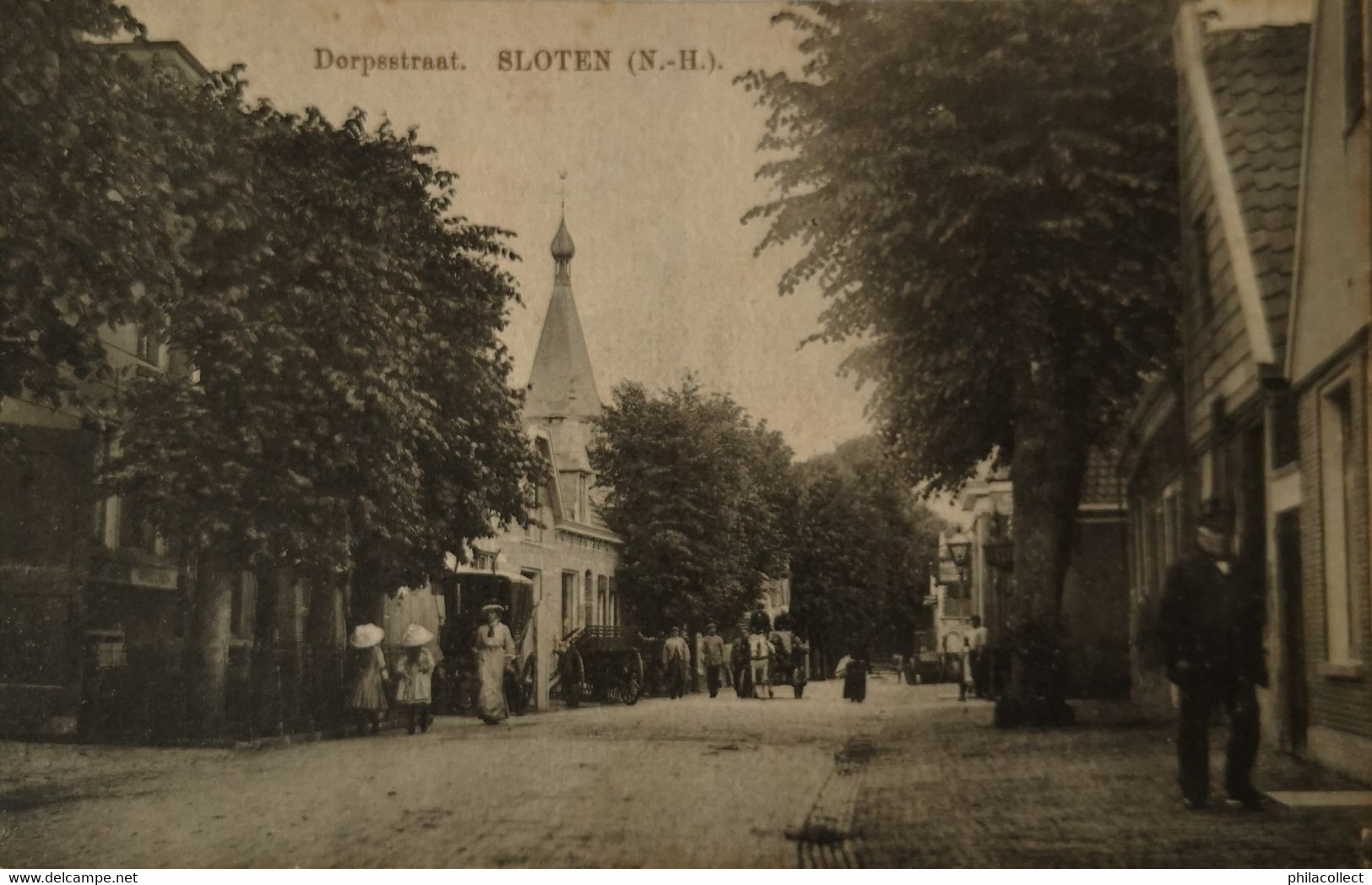 Sloten (NH) Nu Amsterdam // Dorpsstraat 1915 - Amsterdam