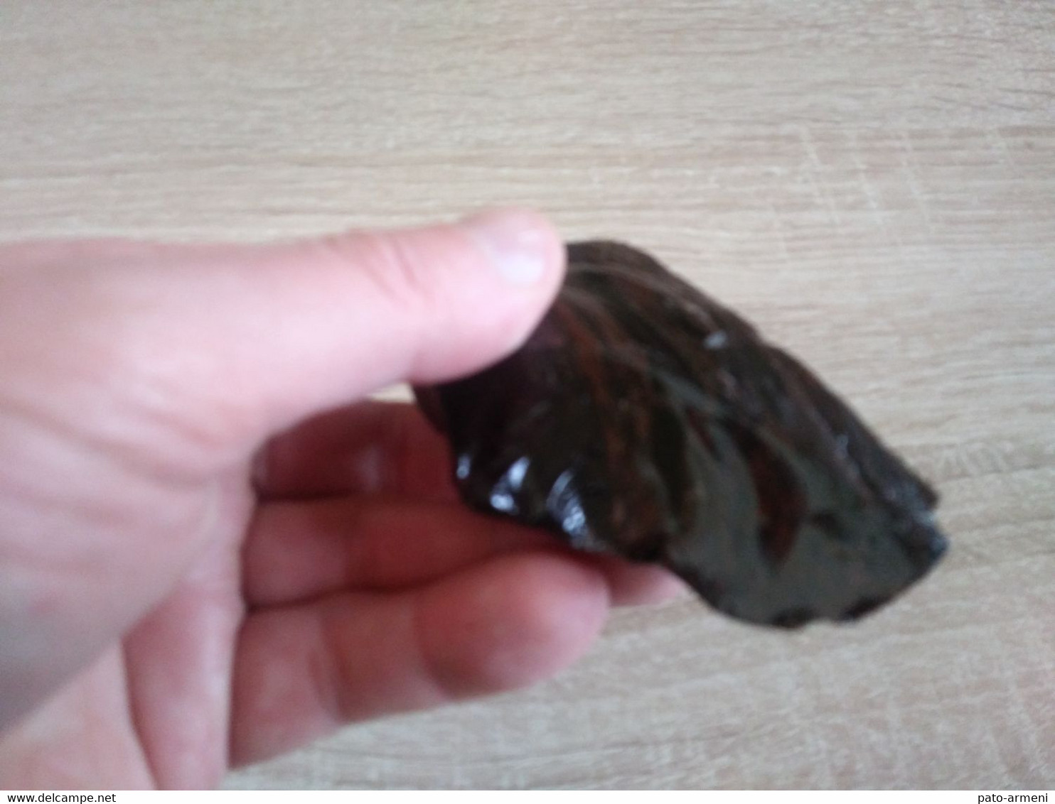 Obsidienne Acajou Brute, Pierres Naturelles, Pierres Précieuses, Pierres de Guérison, Chakra 118gr