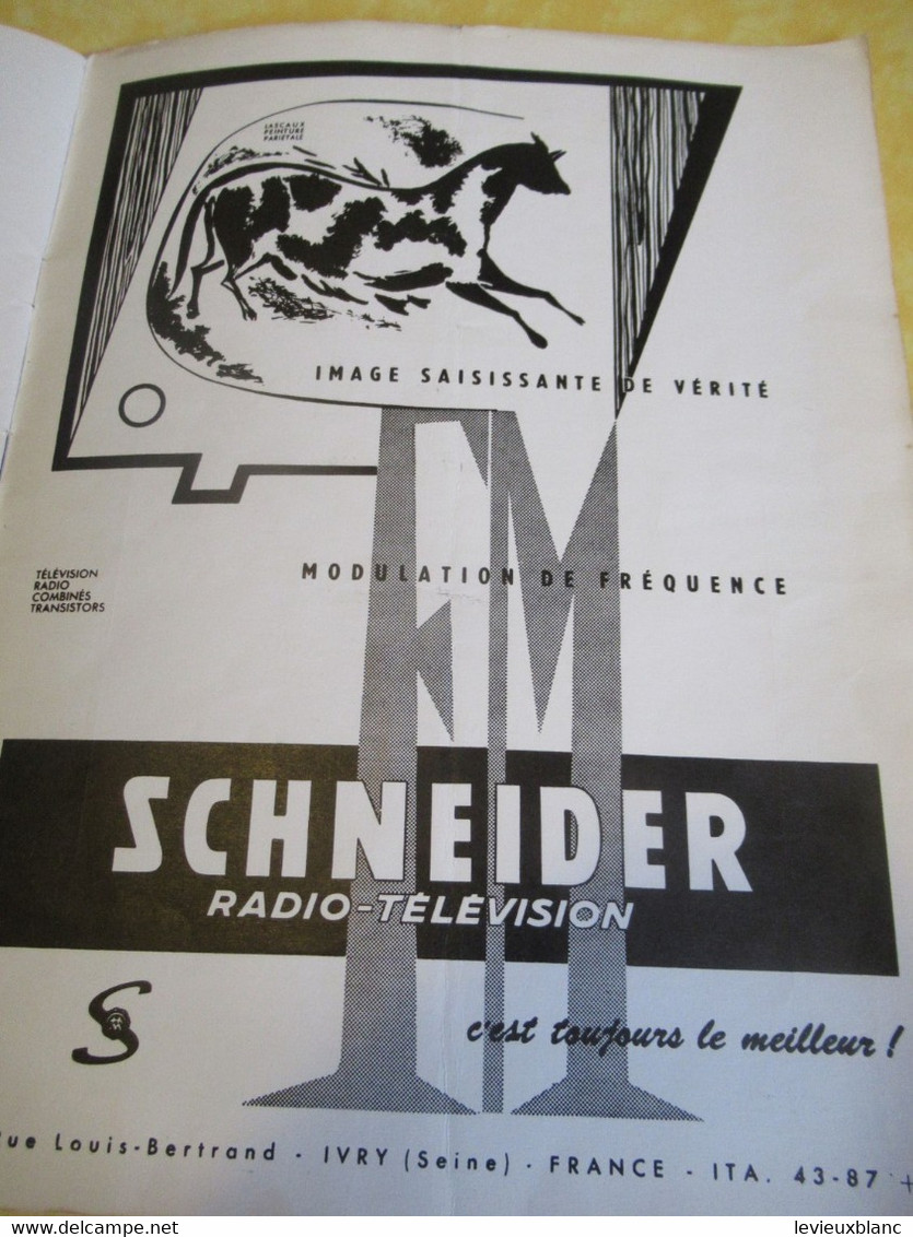 Plaquette ancienne/Théâtre des CHAMPS -ELYSEES /3éme Concert / Alexandre BRAÏLOWSKY/1960     PROG343