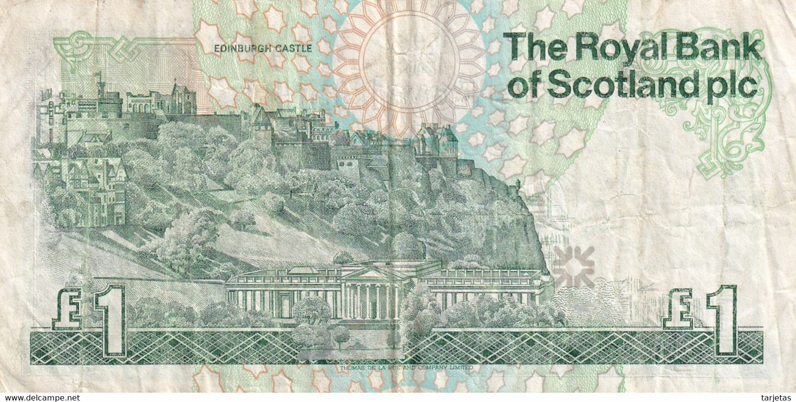 BILLETE DE ESCOCIA DE 1 POUND DEL AÑO 1987  (BANKNOTE) - 1 Pound