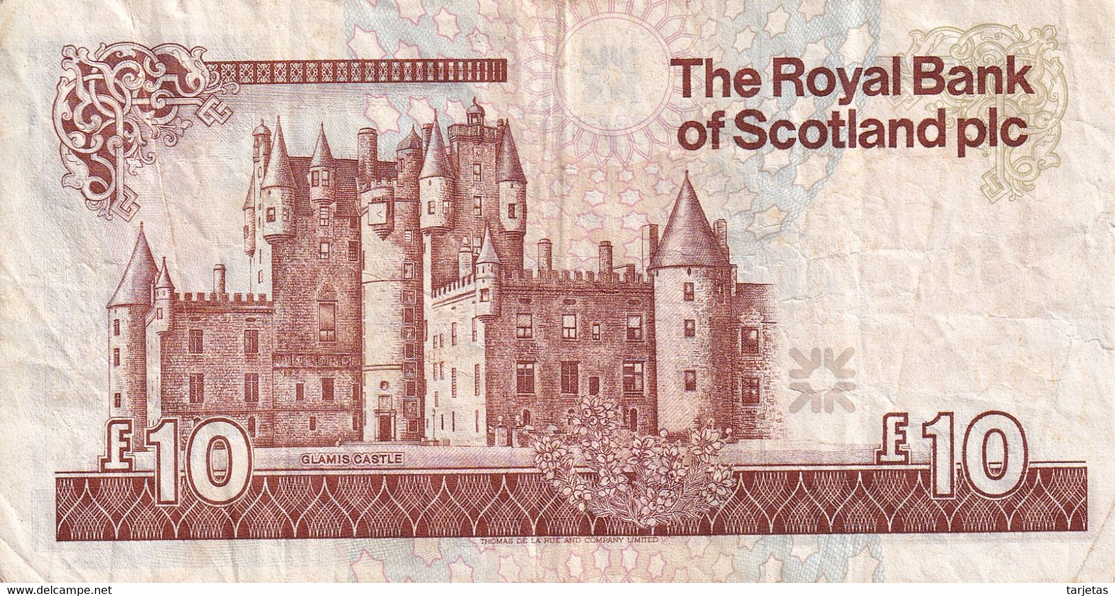 BILLETE DE ESCOCIA DE 10 POUNDS DEL AÑO 2006  (BANKNOTE) - 10 Ponden