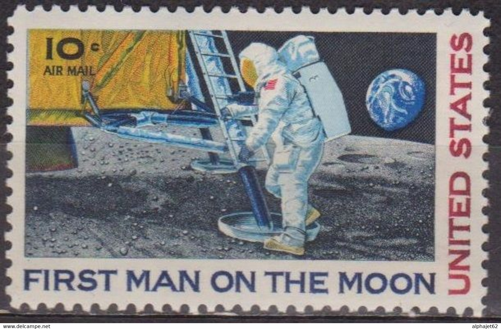 Neil Armstrong - ETATS UNIS - Premier Pas Sur La Lune - N° 73 * - 1969 - 3b. 1961-... Nuovi