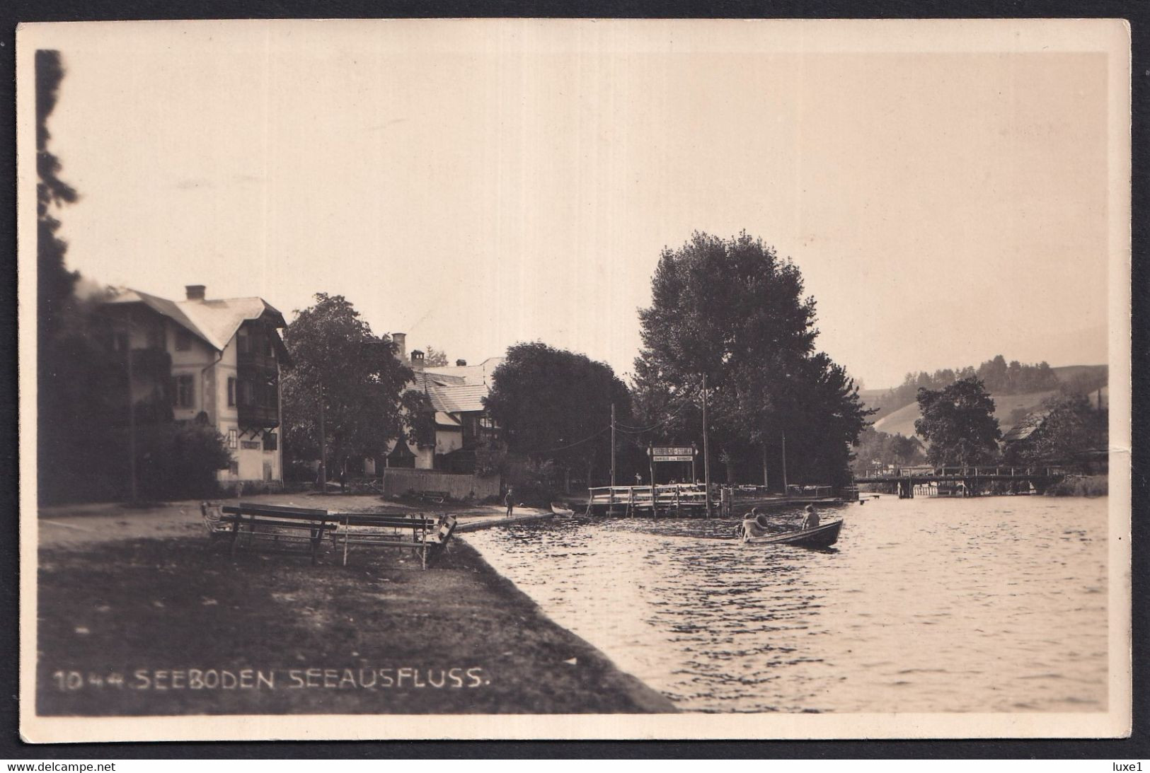 AUSTRIA ,  Seeboden ,  OLD  POSTCARD - Spittal An Der Drau