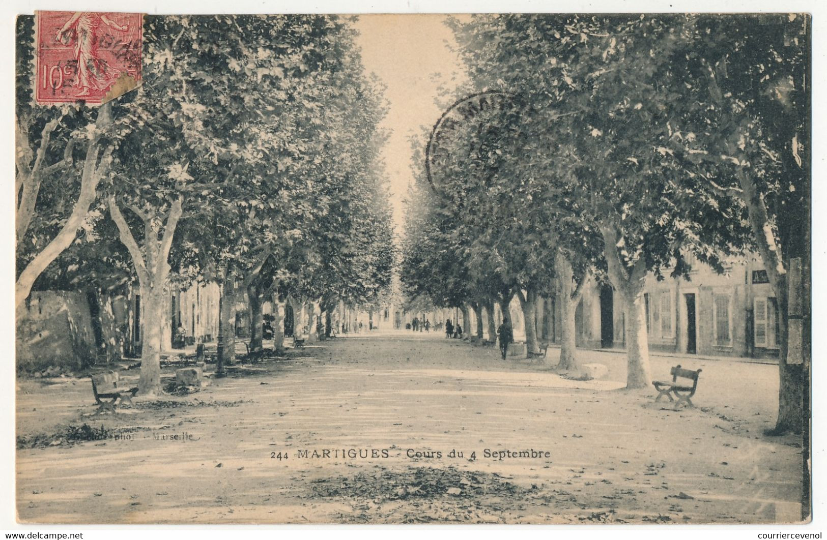 CPA - MARTIGUES (B Du R) - Cours Du 4 Septembre - Martigues