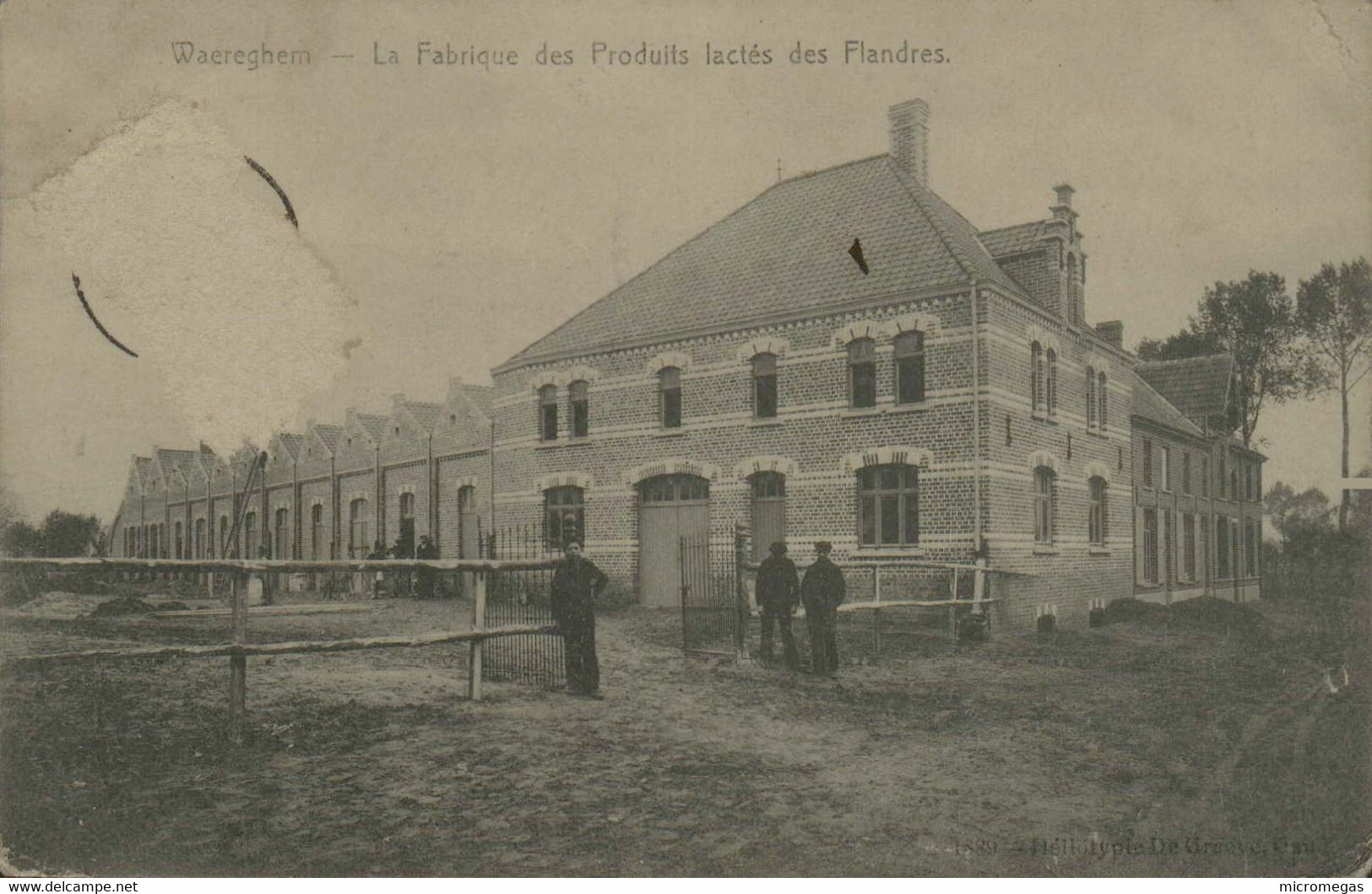 WAEREGHEM - La Fabrique Des Produits Lactés Des Flandres - Waregem