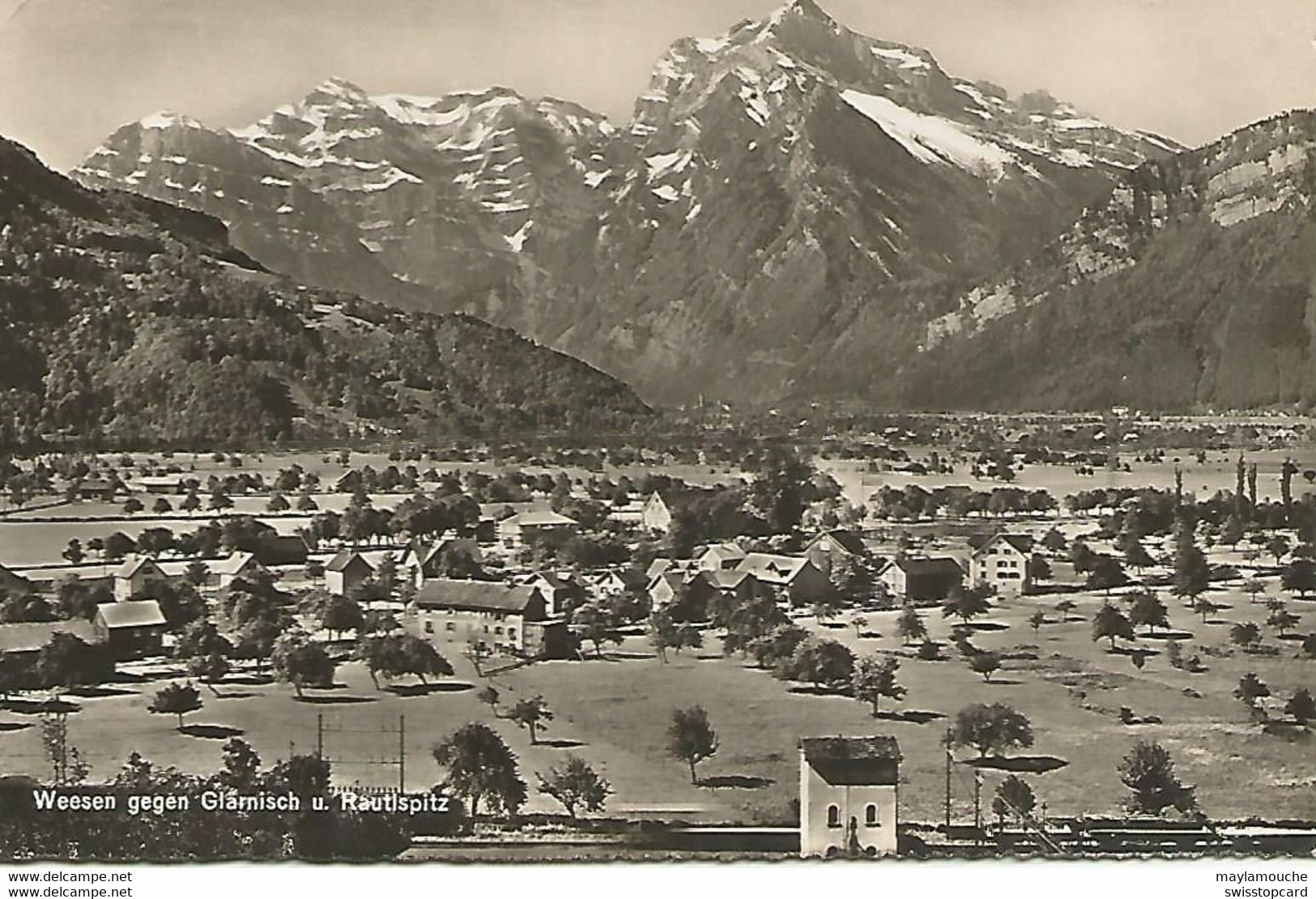 WEESEN Gegen Glärnisch U. Rautispitz - Weesen