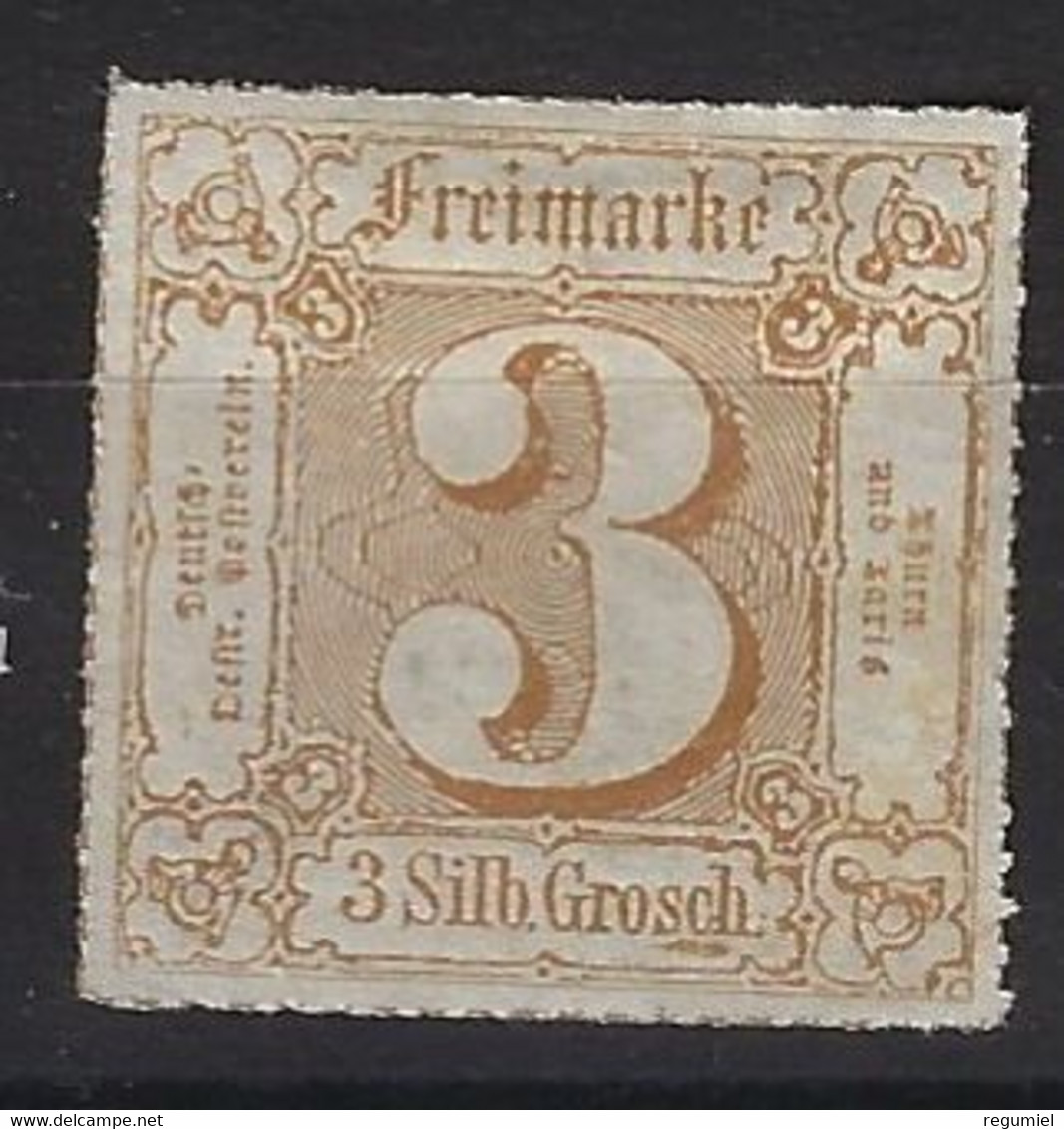 Tour Y Taxis Norte 31 (*) Sin Goma. 1867 - Mint