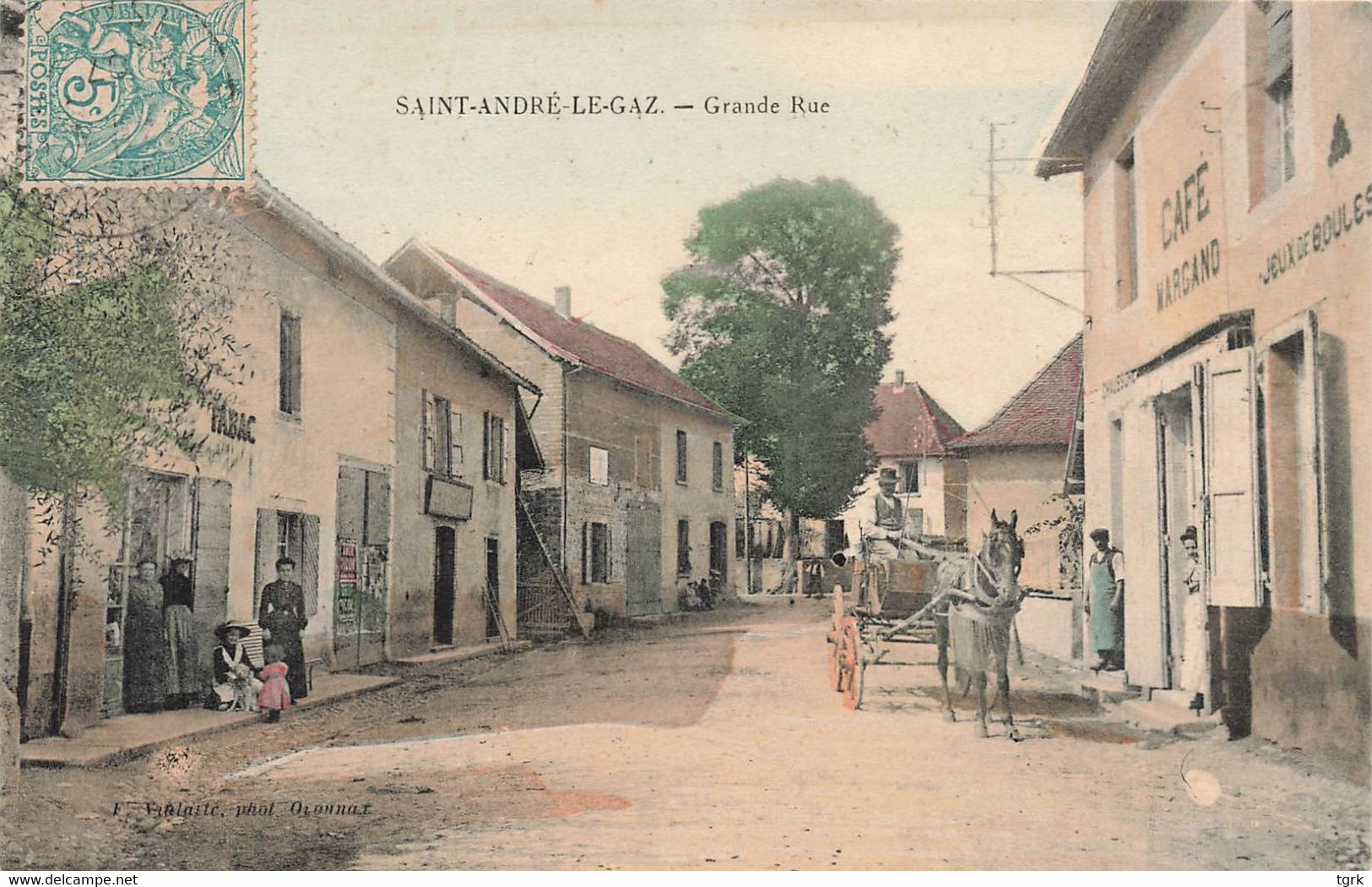 SAINT ANDRE LE GAZ Grande Rue - Saint-André-le-Gaz