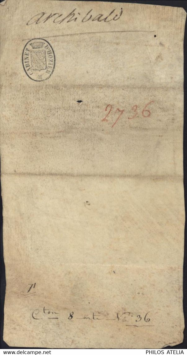 Aisne Charte 1597 St Quentin Quittance Rente Due Par Ville St Quentin à Collégiale De La Ville Signée Robert Archibald - ... - 1799
