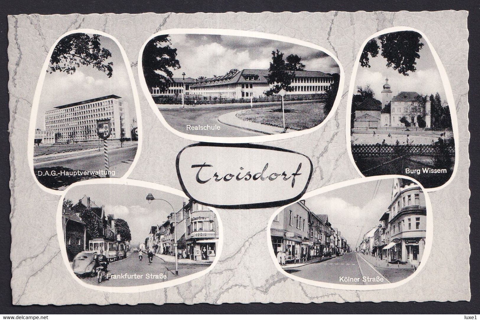 GERMANY ,  TROISDORF   ,  OLD  POSTCARD - Troisdorf