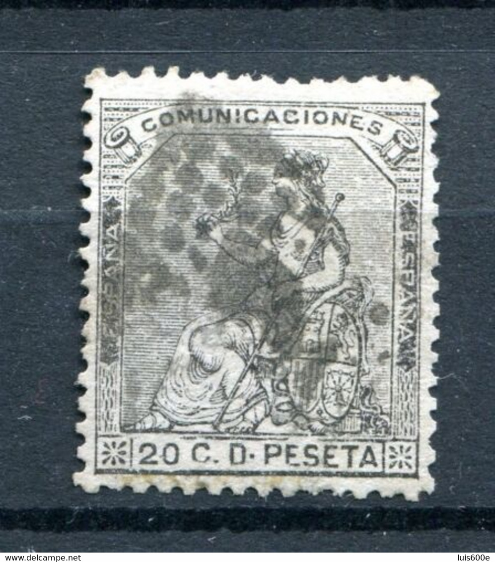 1873.ESPAÑA.EDIFIL 134(o).USADO.CATALOGO 55€ - Unused Stamps