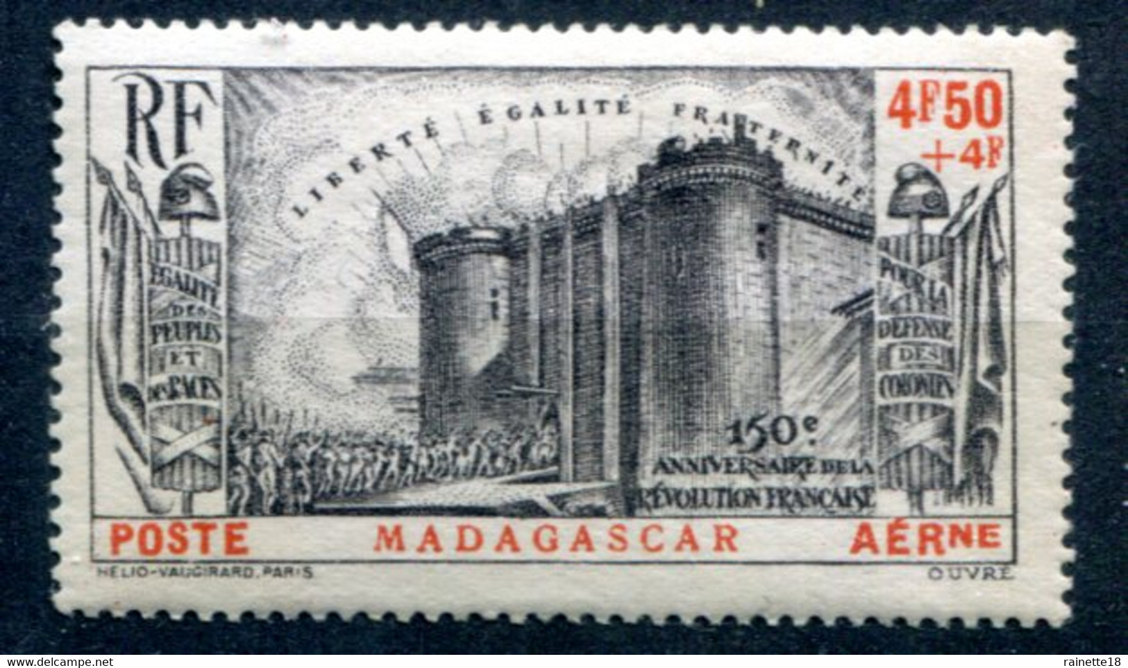 Madagascar     PA  15 ** - Luchtpost