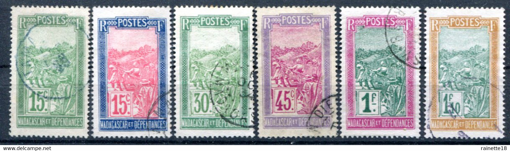 Madagascar       156/161  Oblitérés - Used Stamps