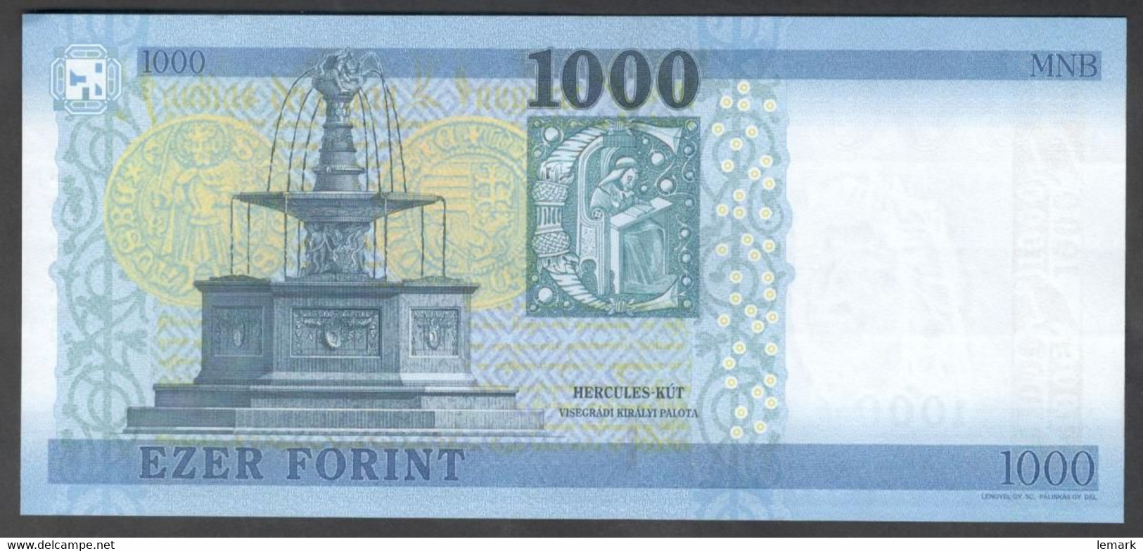 Hungary 1000 Forint 2021 P203c UNC - Hongrie