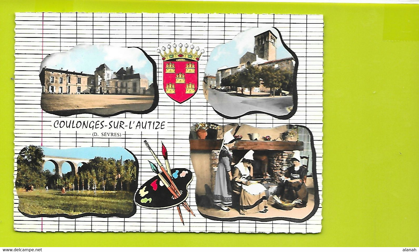 COULONGES Sur L'AUTIZE Multivues (Combier) Deux Sèvres (79) - Coulonges-sur-l'Autize