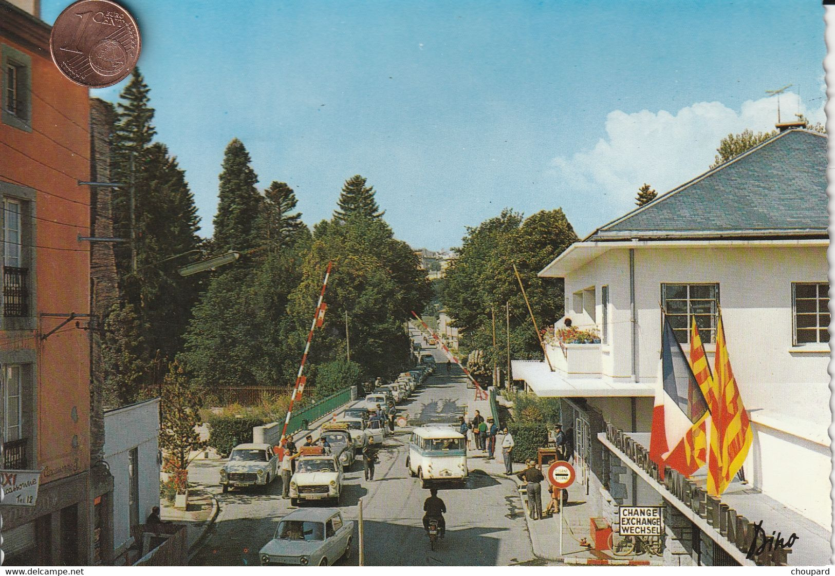 66 - Carte Postale Semi Moderne De BOURG MADAME   Le Pont International - Autres & Non Classés