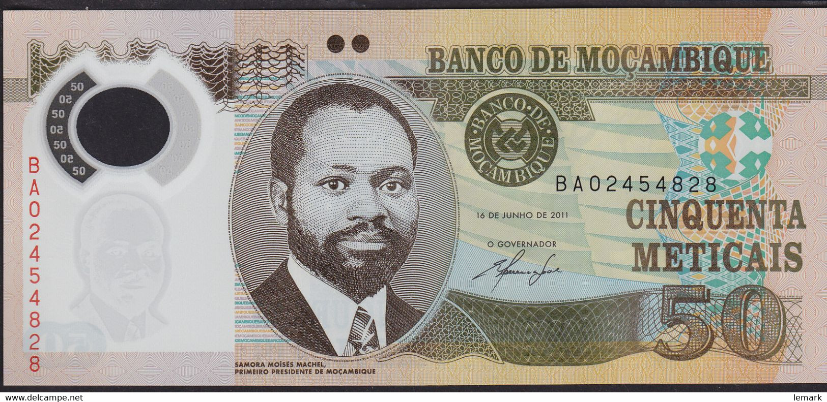 Mocambique 50 Meticais 2011 P150a UNC - Mozambique