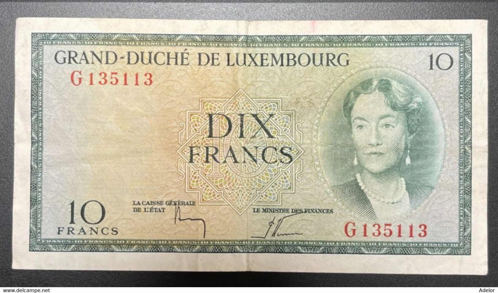 Beau Billet Du Luxembourg, 10 Francs ND 1954. TB/TTB - Luxemburg