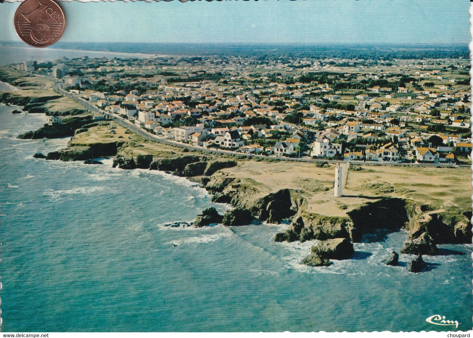 85 - Carte Postale Semi Moderne De SAINT HILAIRE DE RIEZ  Vue Aérienne - Saint Hilaire De Riez