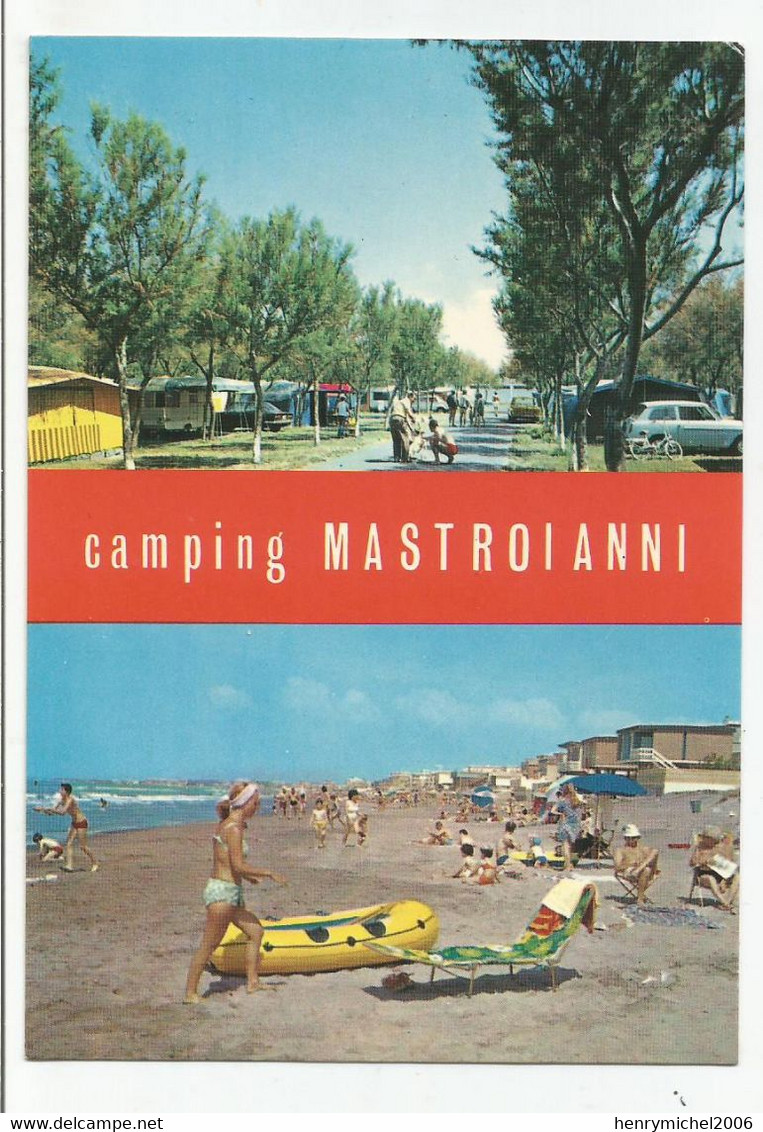Italie - Italia - Italy - Lazio Latina Lido Camping Mastroianni 1974 - Latina