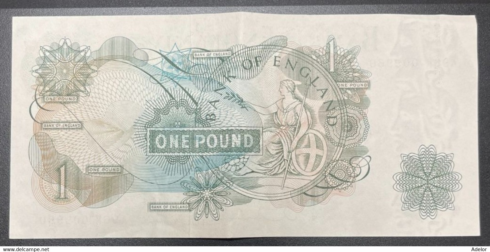 Beau Billet D'Angleterre De 1 Pound ND 1960/1978. TTB/SUP - 1 Pound