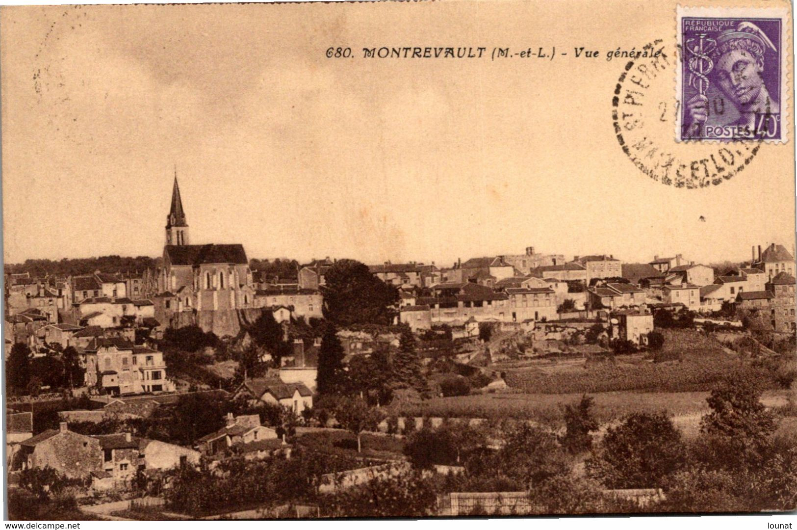49 MONTREVAULT - Vue Générale - Montrevault