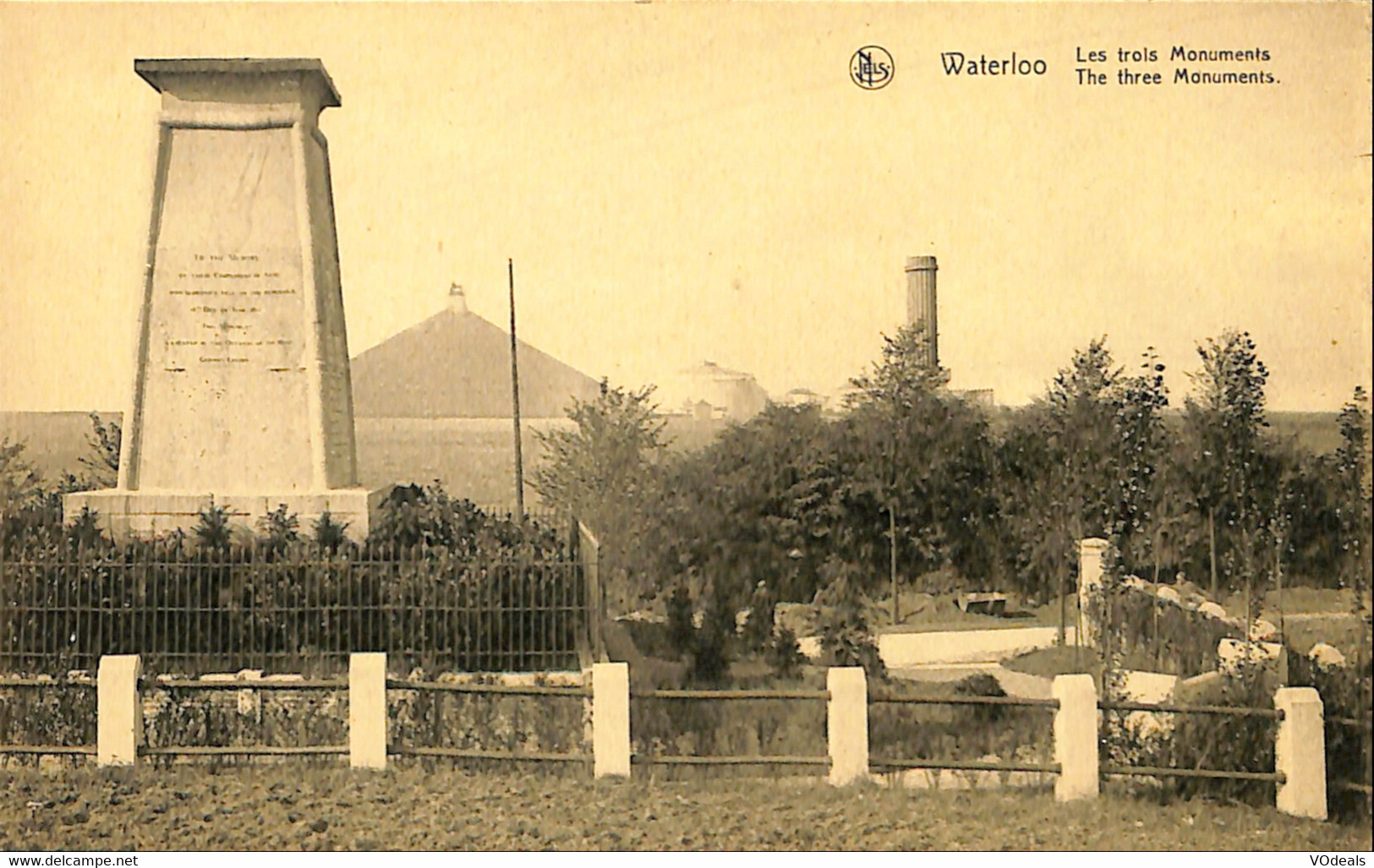 Belgique - Brabant Wallon - Waterloo - Les Trois Monument - Waterloo