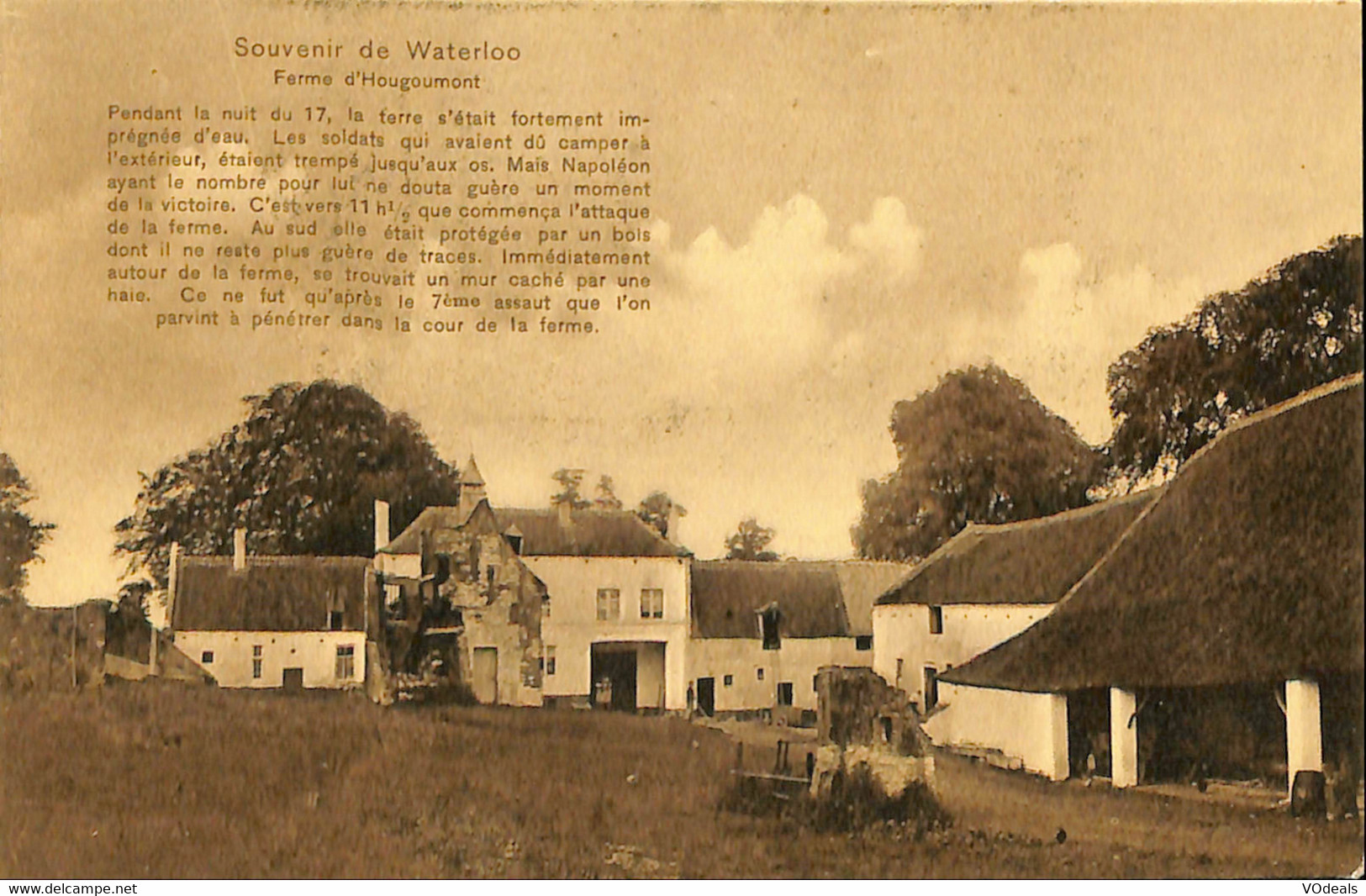 Belgique - Brabant Wallon - Waterloo - Souvenir De Waterloo - Ferme D'Hougoumont - Waterloo