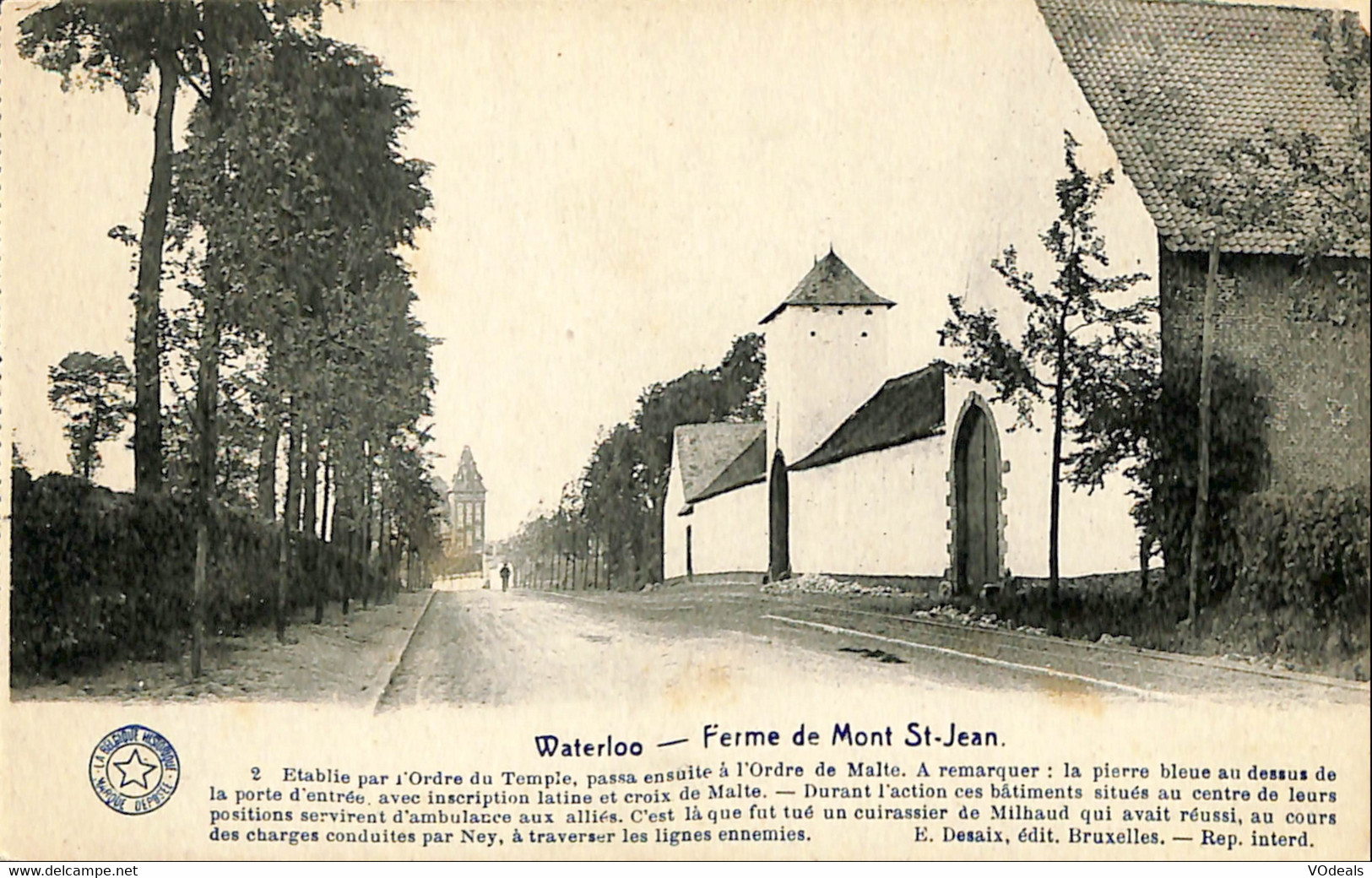 Belgique - Brabant Wallon - Waterloo - Ferme De Mont St-Jean - Waterloo